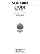 Etude C Sharp Minor Piano Op.2 No.1 