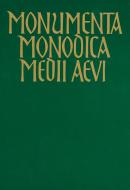 Monumenta Monodica Medii Aevi, Subsidia 8: Troparia tardiva 2 