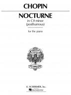 Nocturne In C Sharp Minor Posthumous for The Piano 