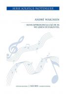 Nous apprenons la clé de fa 