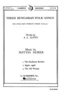 Three Hungarian Folk Songs 