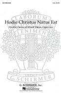 Hodie Christus Natus Est Organ 