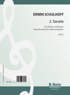 2. Sonate für Violine und Klavier (1927) 