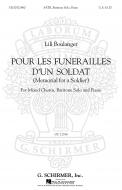 Pour les Funerailles d'un Soldat 