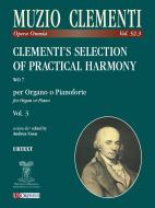 Clementi's Selection of Practical Harmony WO 7 Vol. 3 