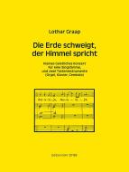 Die Erde schweigt, der Himmel spricht 