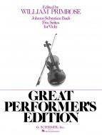 Five Suites For Viola Great Performers Edition 
