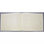 Notenpapier Quart-Format quer (34x27) 14 Systeme 