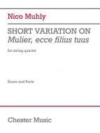 Short Variation on Mulier, ecce filius tuus 