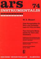 2 Konzertsätze für Horn und Orchester (nach KV 370b und KV 494a) 