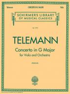 Concerto In G Major Viola 