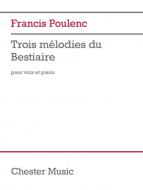 3 Mélodies du Bestiaire 