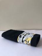 Gästetuch schwarz, Nußknacker 