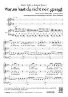 Warum hast du nicht nein gesagt 