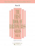 The First Book of Baritone/Bass Solos Part 2 