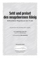Seht und preiset den neugeborenen König 