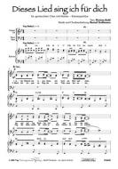 Dieses Lied sing ich für dich 
