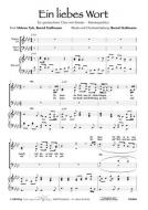 Ein liebes Wort 
