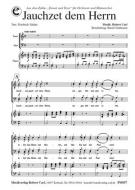 Jauchzet dem Herrn 