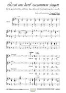 Lasst uns heut zusammen singen 