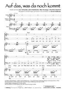 Auf das, was da noch kommt 