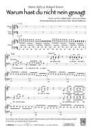 Warum hast du nicht nein gesagt 