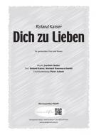 Dich zu Lieben 