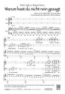 Warum hast du nicht nein gesagt 