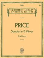 Sonata In E Minor 