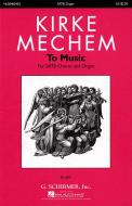 To Music SATB Organ 