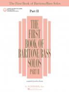The First Book of Baritone/Bass Solos Part 2 