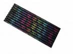 Pencil g-clef black/colourful 10 pcs 
