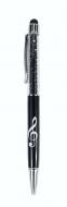 Stylus pen g-clef black/crystal 