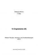 15 Orgelstücke 3 