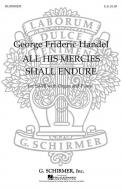 All His Mercies Shall Endure Organ Piano 