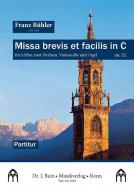 Missa brevis et facilis in C op. 21 