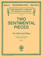 Two Sentimental Pieces Violin Piano 