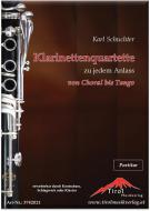 Klarinettenquartette zu jedem Anlass von Choral bis Tango - Gesamtausgabe 