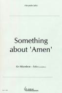Something about Amen 