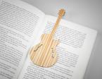 Lesezeichen Gitarre Eiche 