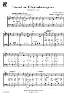 Himmel und Erde werden vergehen 