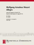 Allegro nach der Sonate C-Dur KV 14 Standard