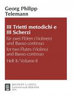 3 Trietti Metodichi e 3 Scherzi Heft 2 