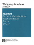 Quintett für Oboe, Klarinette, Horn, Fagott und Klavier Es-dur KV 452 