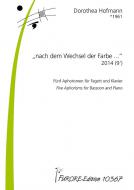 nach dem Wechsel der Farbe …' 