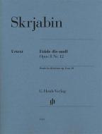 Etüde dis-moll op. 8 Nr. 12 