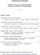 Couperin pour Théorbe 