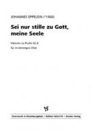 Sei nur stille zu Gott, meine Seele 