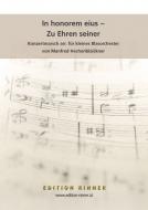 In honorem eius – Zu Ehren seiner 