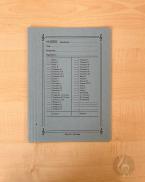 Notenumschlag - Marsch-Format - blau 